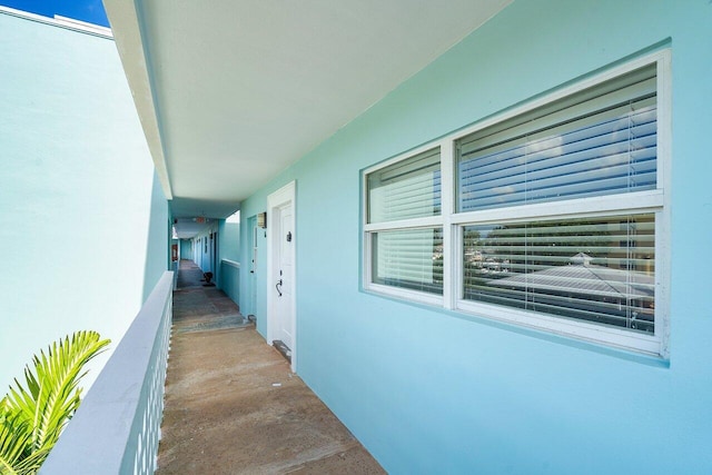 view of hallway