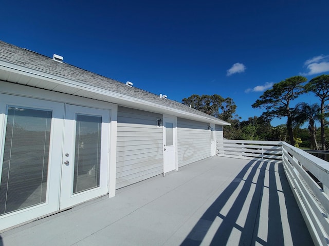 view of patio / terrace featuring a balcony