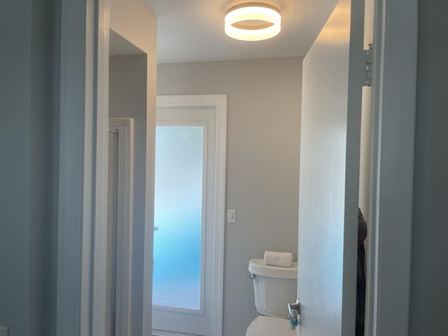 bathroom with toilet