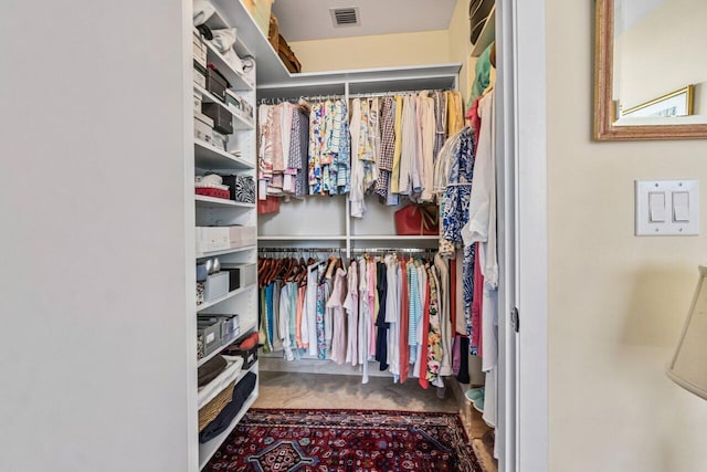 view of spacious closet