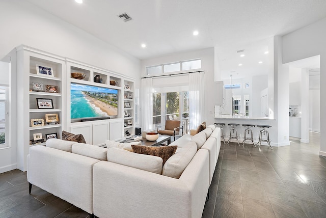 view of living room