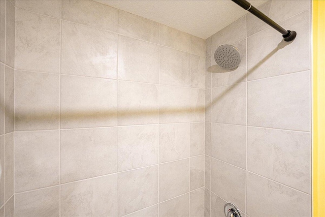 details featuring tiled shower