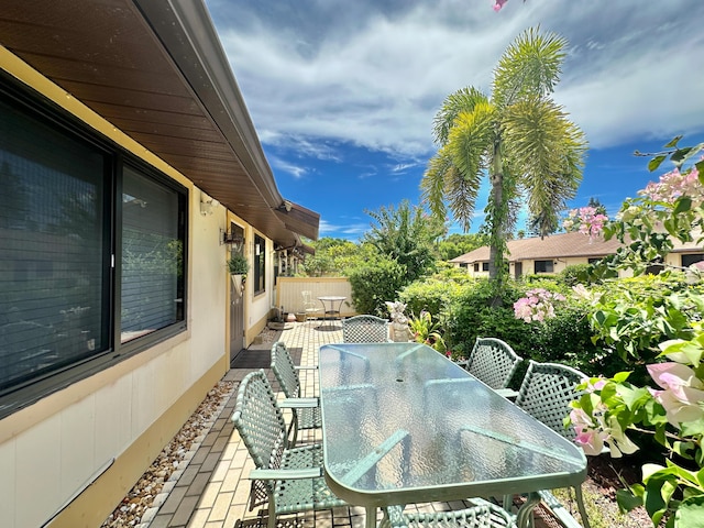 view of patio / terrace