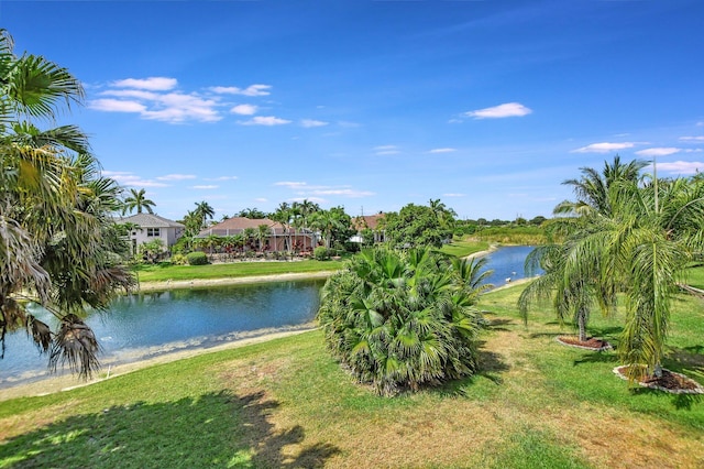 property view of water