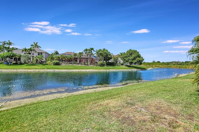 property view of water