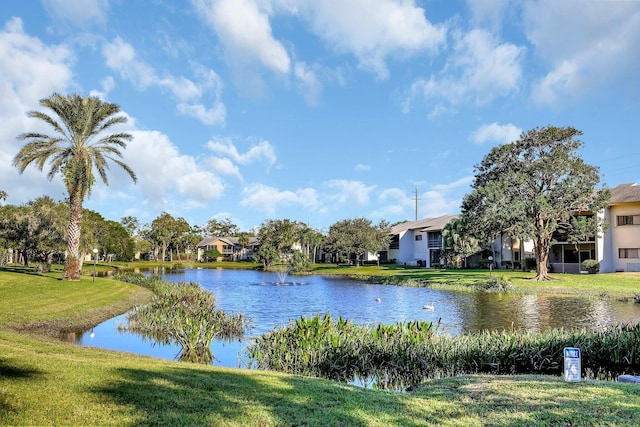 property view of water