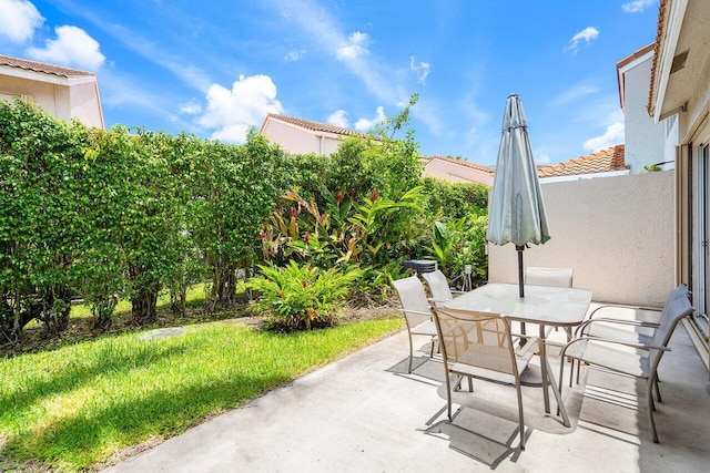 view of patio / terrace