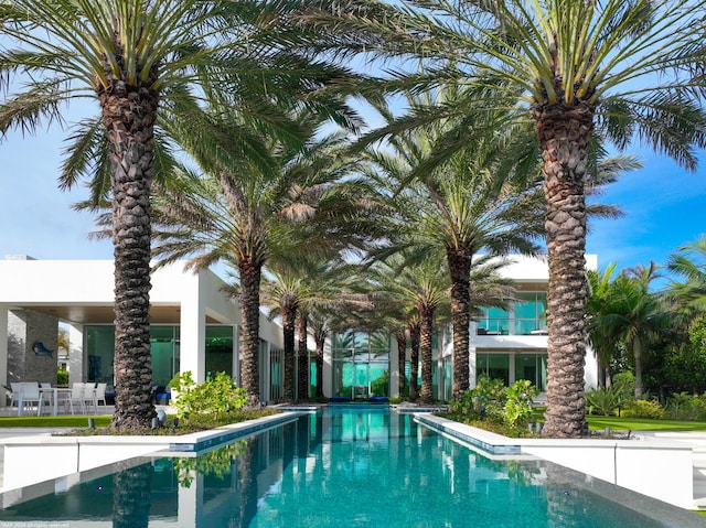 view of swimming pool