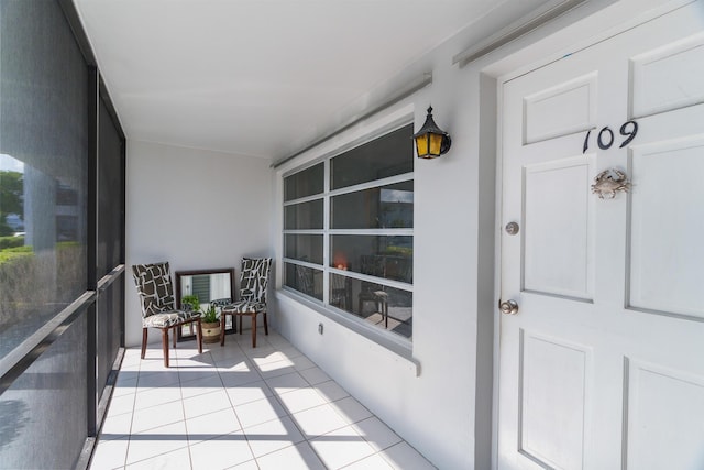 balcony with a porch