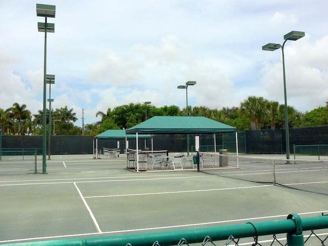 view of sport court