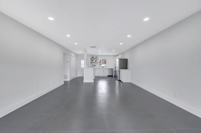 view of unfurnished living room