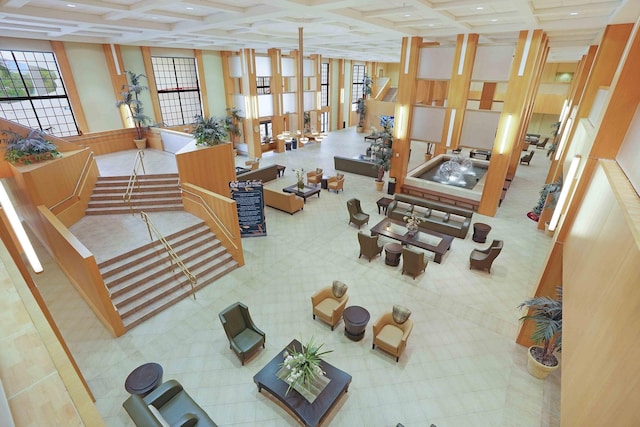 view of community lobby