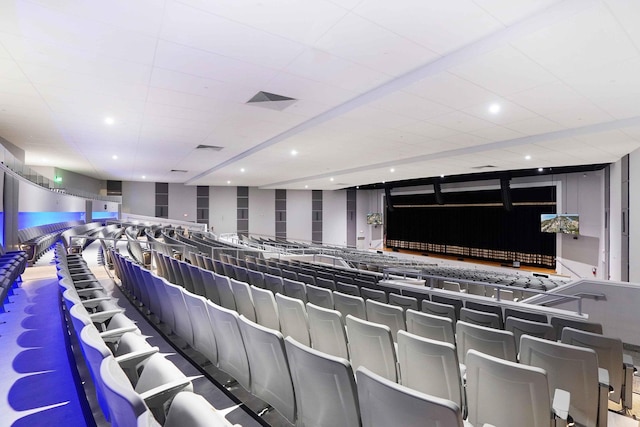 view of home theater room