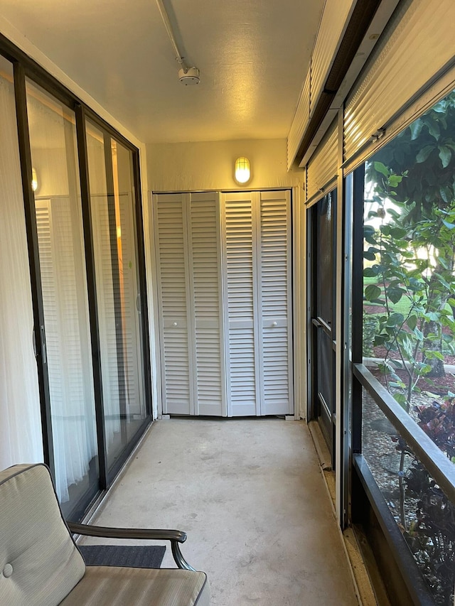 sunroom / solarium with a wealth of natural light