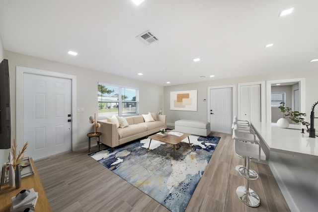 view of living room