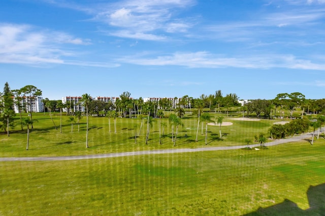 view of home's community featuring a yard