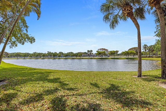 property view of water