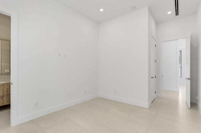 237 NE 11th St, Delray Beach, FL 33444 - empty room with baseboards and recessed lighting