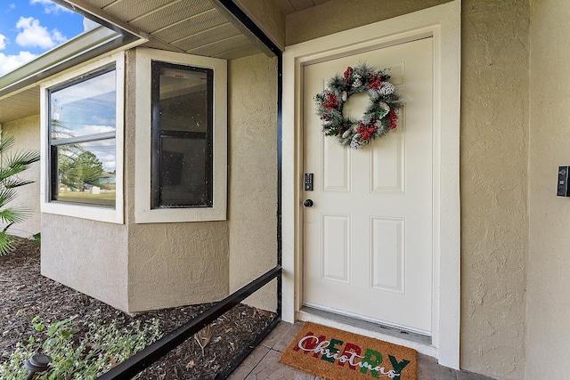 view of property entrance