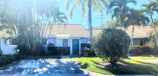 view of ranch-style home