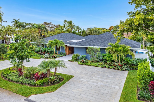 view of ranch-style home