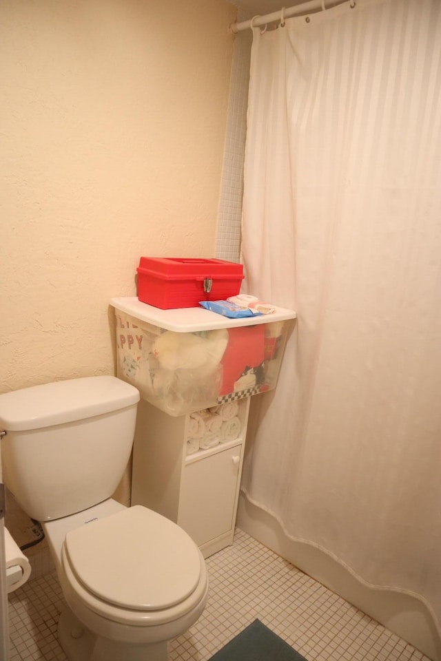 bathroom with toilet