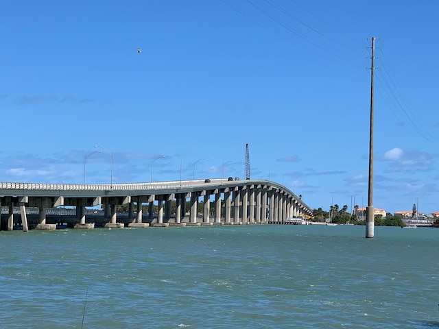 view of home's community featuring a water view