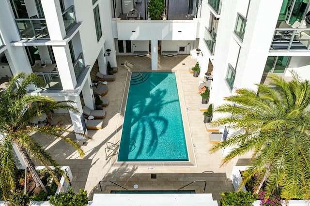 495 E Royal Palm Rd Unit 601, Boca Raton, FL 33432 - community pool featuring a patio