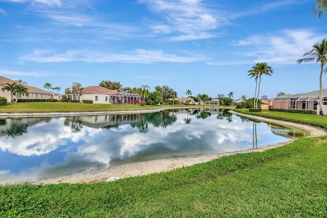 property view of water