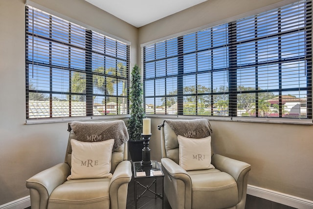 view of sitting room