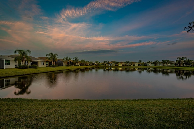 property view of water