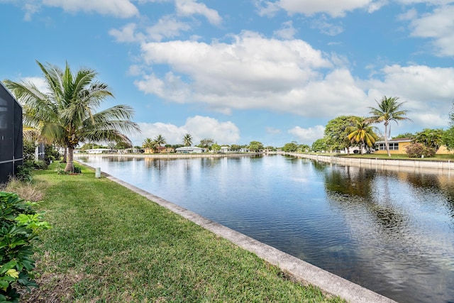 property view of water