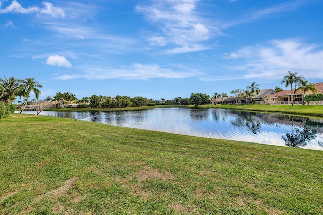 property view of water