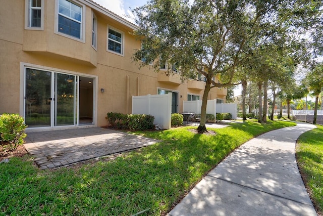 exterior space featuring a patio