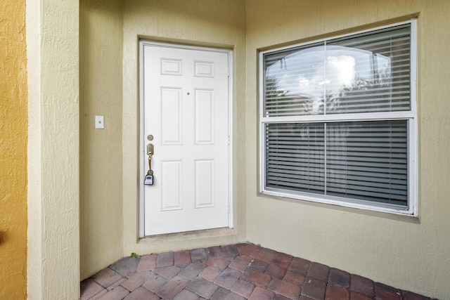 view of property entrance