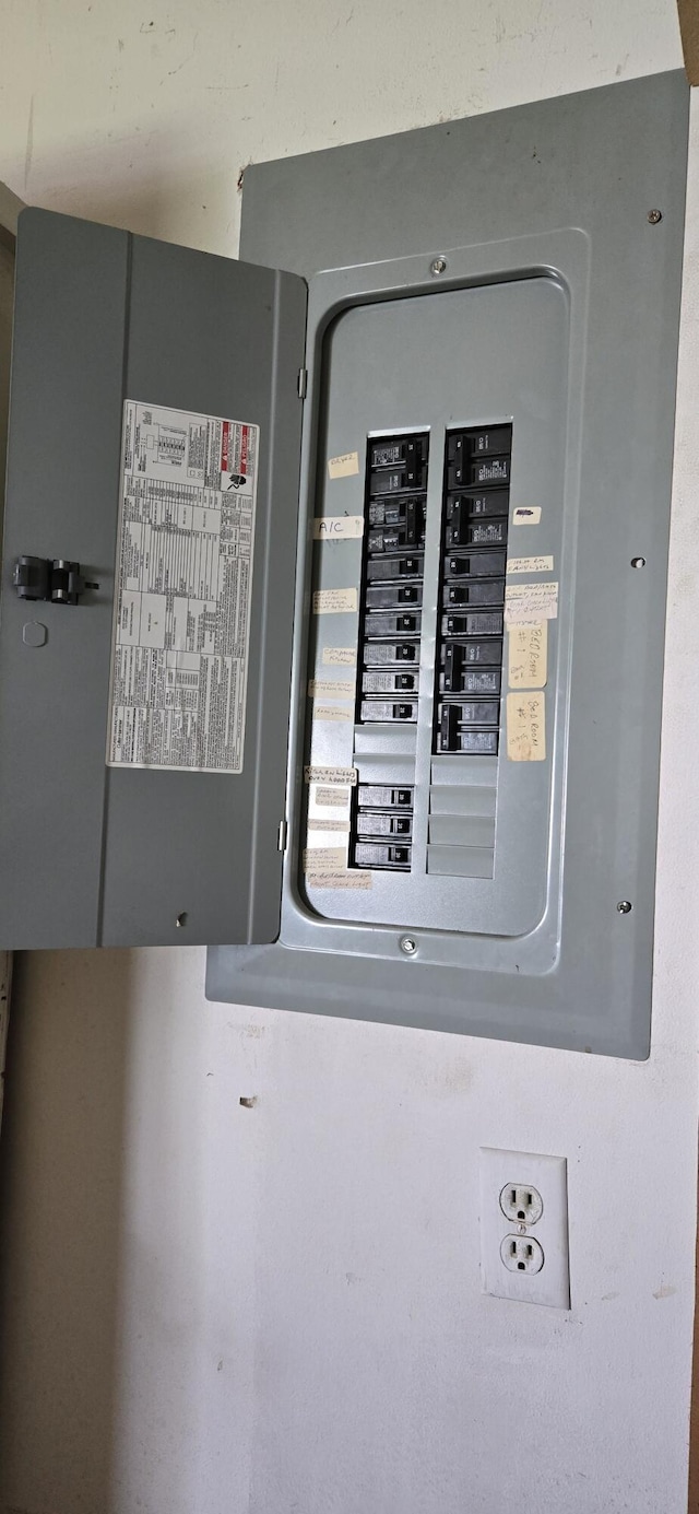 utilities with electric panel