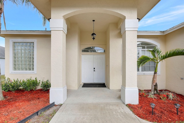 view of entrance to property