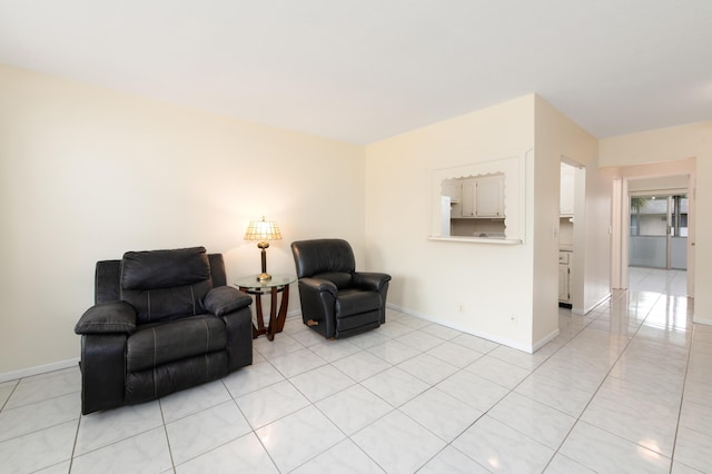 view of sitting room