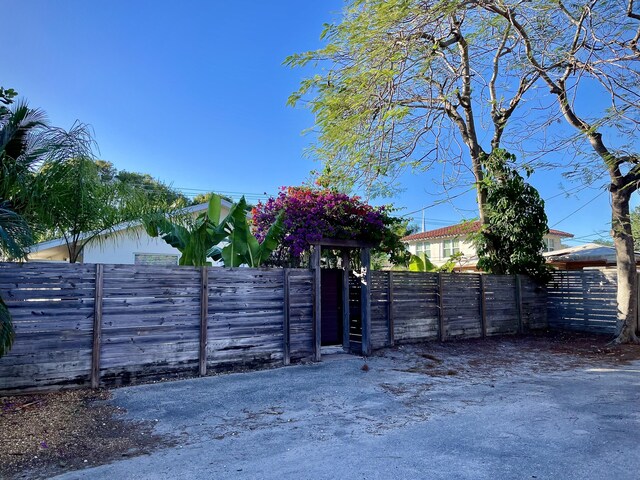 view of gate