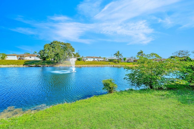 property view of water