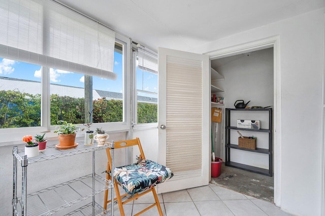 sunroom with a healthy amount of sunlight