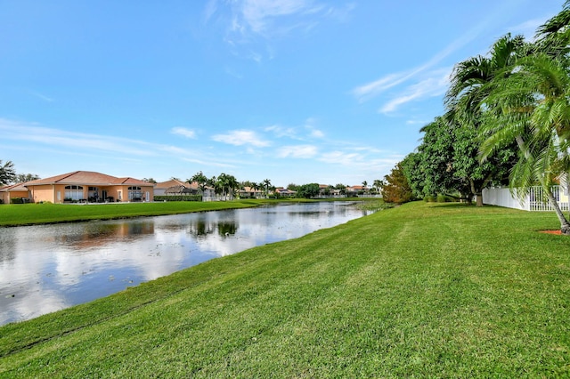 property view of water