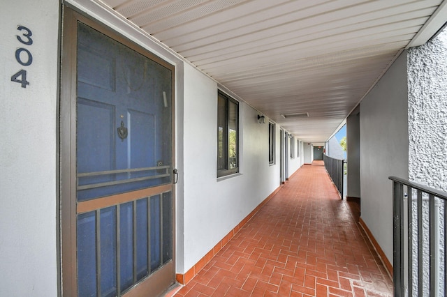 view of hallway