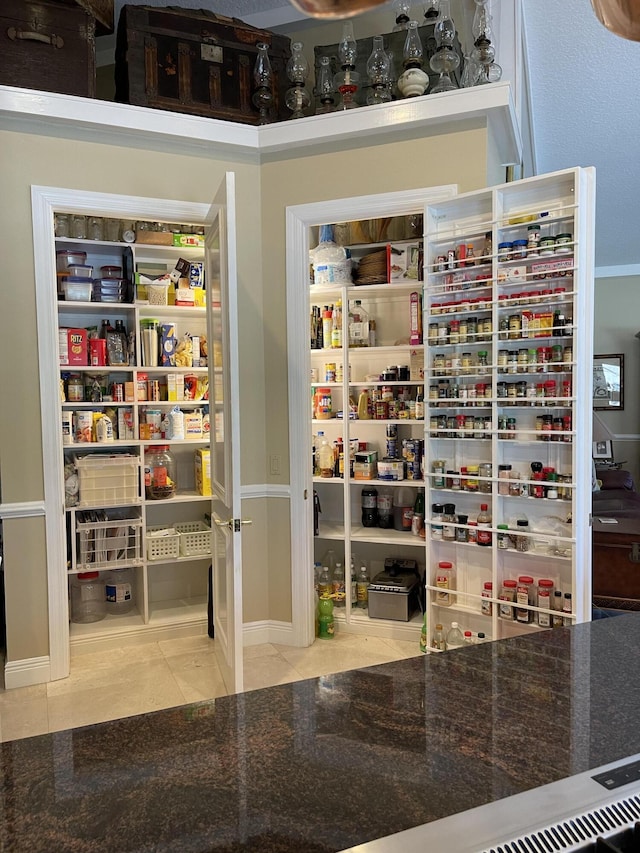 view of pantry