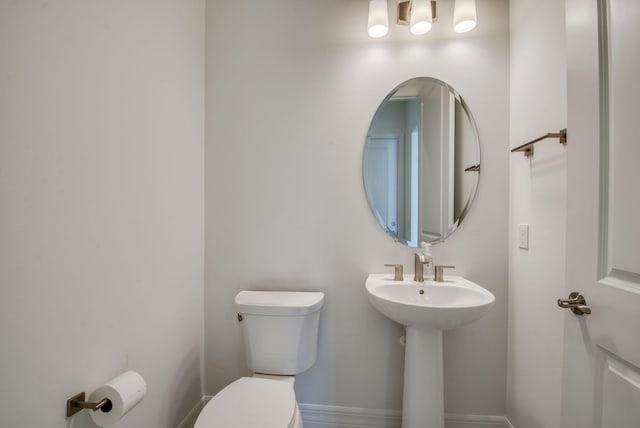 bathroom with toilet