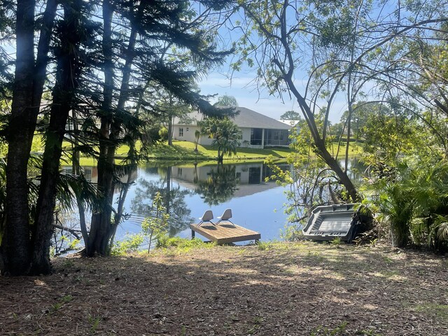 property view of water