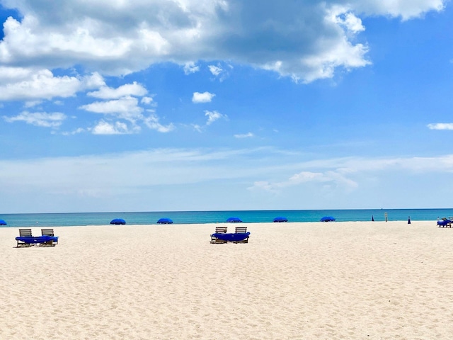 water view with a beach view