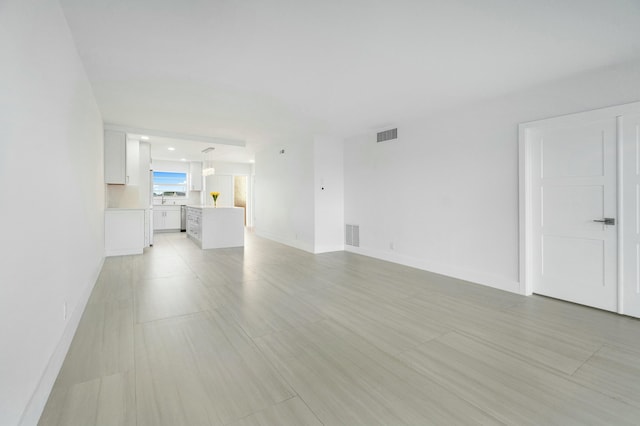 view of unfurnished living room