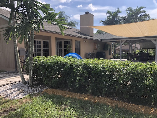 view of rear view of house