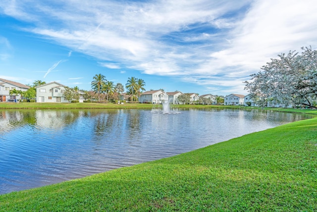 property view of water